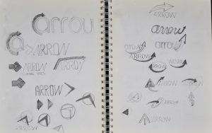 arrow-cutting-dies-logo-sketches