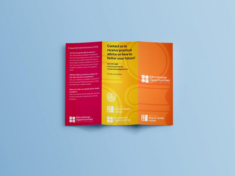 Educational Opportunities Initiative Brochure Inside